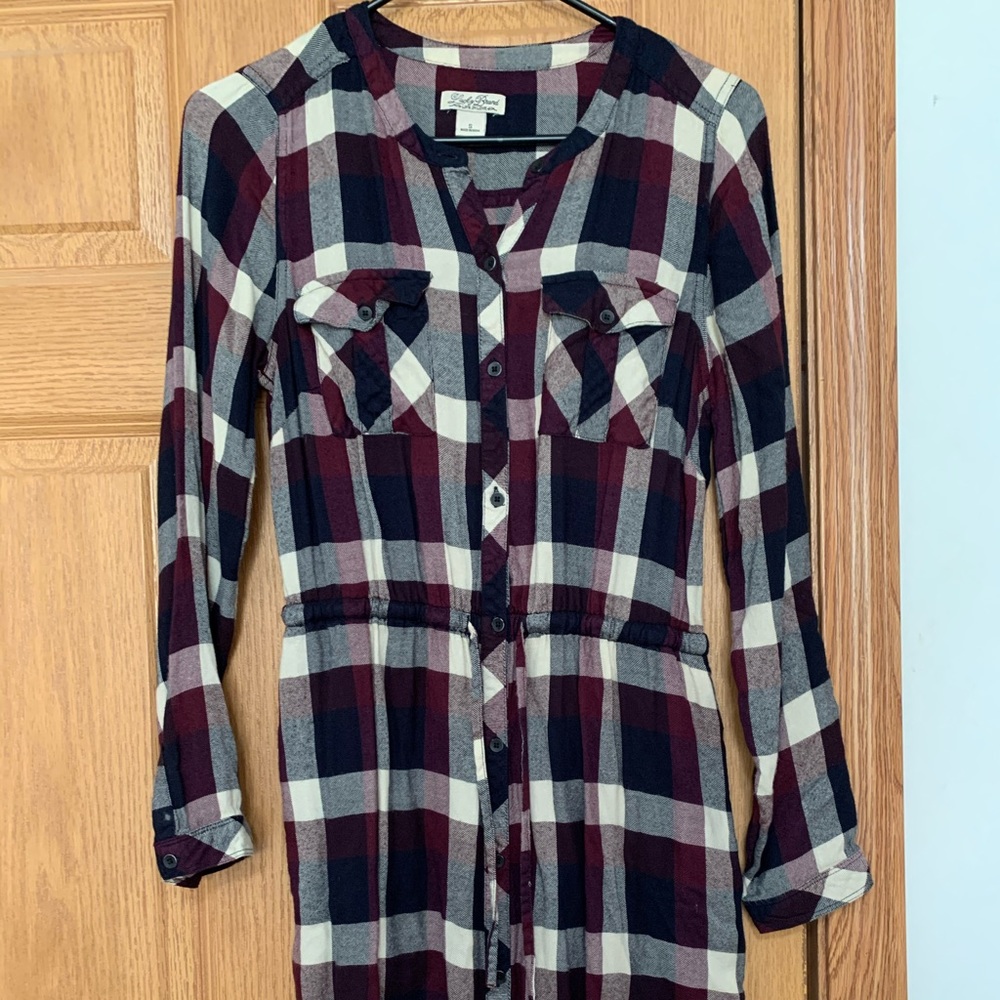 Flannel dress